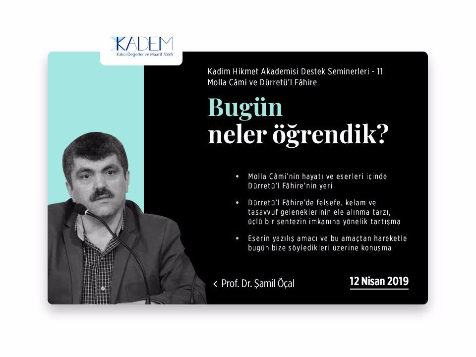 Destek Seminerleri- 11 Molla Câmi